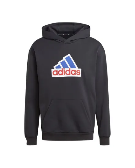 Sweat à capuche Homme M FI BOS HD OLY Noir