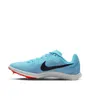 Chaussures d'athletisme Unisexe NIKE ZOOM RIVAL DISTANCE Bleu