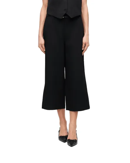 Pantalon Culotte Femme VMELMA HW Wide Belt Pant