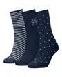 Lot de 3 paires de chaussettes Femme SOCK 3P GIFTBOX Marine