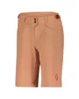 Short Femme TRAIL FLOW AVEC PAD Rose Beige