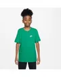 T-shirt Enfant plus agé K NSW TEE EMB FUTURA LBR Vert