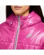 Doudoune manche longues Femme W NSW PE SHINE PUFFER Rose