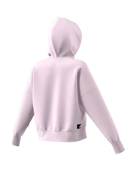 Sweatshirt à capuche manches longues Femme W FI 3B HOODIE Rose