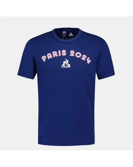 TEE-SHIRT GRAPHIQUE HOMME PARIS 2024 Bleu