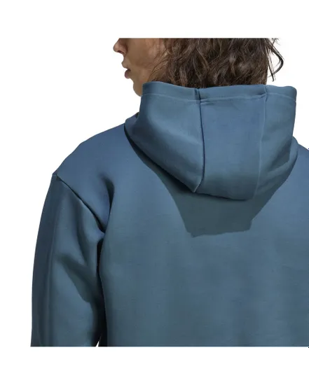 Sweat à capuche manches longues Homme M FI BOS HD Bleu