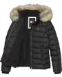 Doudoune Femme TJW BASIC HOODED DOW Noir
