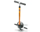 Pompe à pied RENNKOMPRESSOR AVEC EMBOUT MV EASY Orange