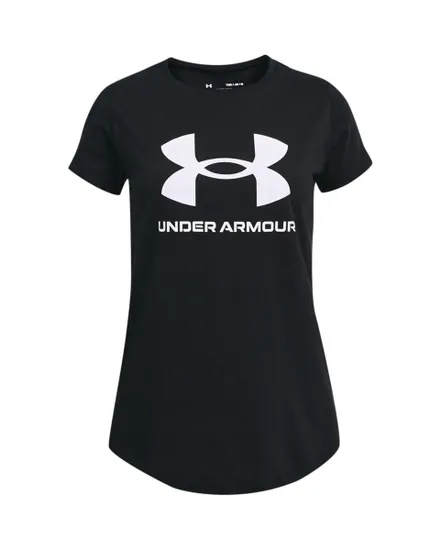 T-shirt manches courtes Enfant UA G SPORTSTYLE LOGO SS Noir