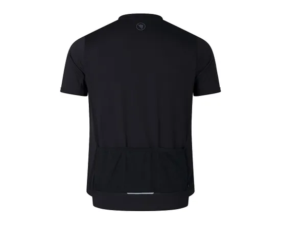 Maillot manches courtes Homme LOOP ZIPPED Noir
