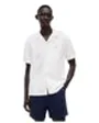 Chemise Homme Lin Blend Solid Ss