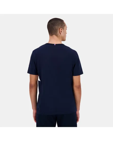 T-shirt TRICOLORE Homme Bleu