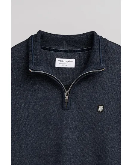 Pull zip Homme P-MARTY 2 Bleu