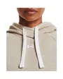 Sweatshirt à capuche manches longues Femme Rival Fleece HB Hoodie Beige