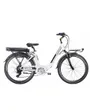 Vélo électrique urbain Femme E-AYDA 26 TY-300 6V 396WH Blanc