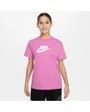 T-shirt manches courtes Enfant G NSW TEE FUTURA SS BOY Rose