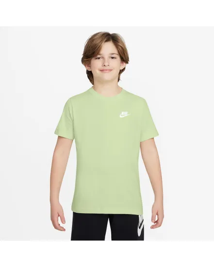 T-shirt Enfant plus agé K NSW TEE EMB FUTURA LBR Vert