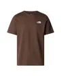 T-shirt Homme M S/S REDBOX TEE Marron