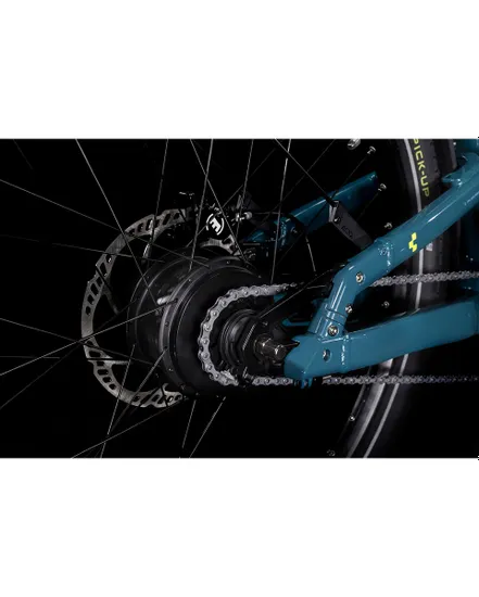 Vélo électrique cargo Unisexe CARGO DUAL HYBRID 1000 Bleu