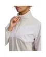 Veste zip Femme UA RIVAL WOVEN JACKET Blanc