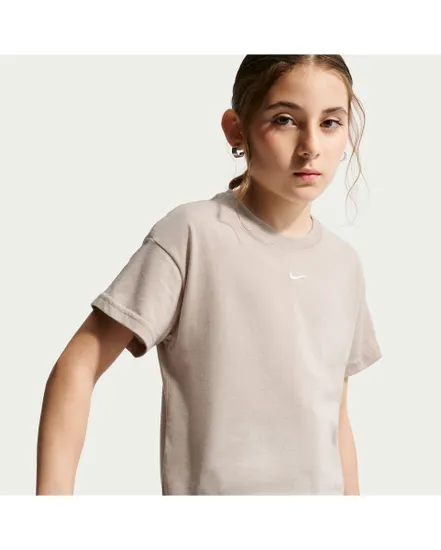 T-shirt Enfant G NSW TEE BOXY ESSNTL LBR Marron