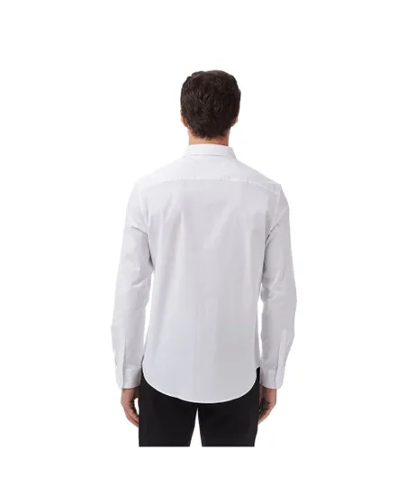 Chemise Homme LS SOLID STRETCH CLASSIC SHIRT Blanc Brillant
