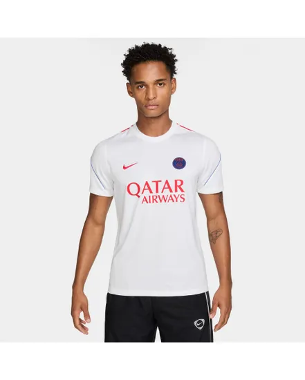 Maillot de football Homme PSG M NK DF STRK SS TOP K Blanc
