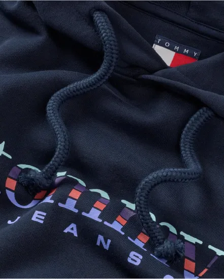 Sweat à capuche Homme TJM REG ENTRY DNA PL Bleu