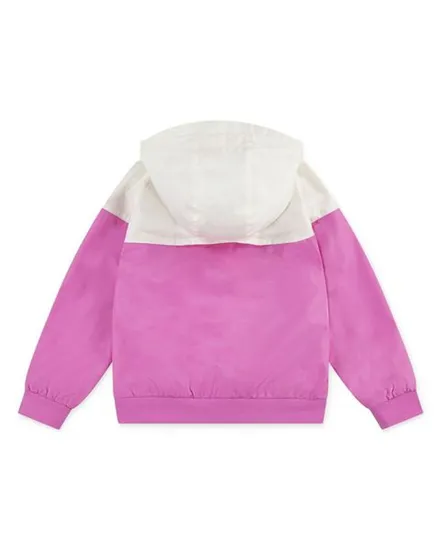 Veste zip à capuche Fille WINDRUNNER Rose