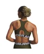 Brassière Femme UA HG MID BRANDED Vert