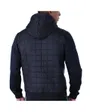 Veste zip à capuche Homme QUILTED TRACKTOP Noir