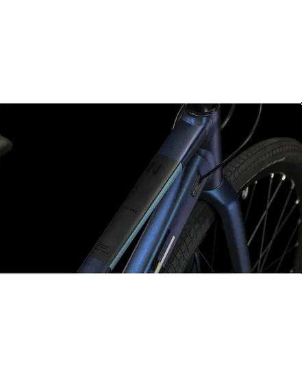 Vélo urbain Femme NULANE Bleu/Noir