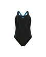Maillot de bain Femme W ARENA GRAPHIC SWIMSUIT SWIM PRO BACK Noir