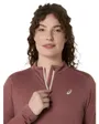 Haut Running Femme ICON 1 2 ZIP LS TOP