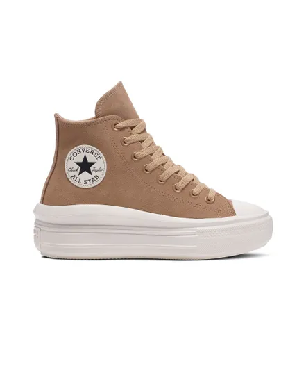 Chaussures Femme CHUCK TAYLOR ALL STAR MOVE PLATFORM COLORFUL SUEDE Beige