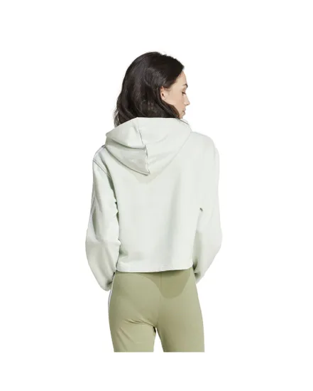 Sweat à capuche Femme W 3S FT CR HD Vert