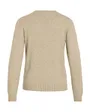 Pull col V Femme VIRIL V-NECK L/S KNIT TOP NOOS Beige