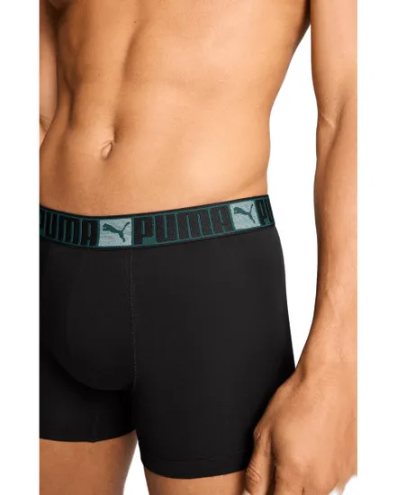 Lot de 2 Boxers Homme Logo Block