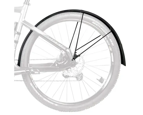 Kit de garde-boues avant/arrière 28 BLUEMELS STYLE 75 Noir Mat