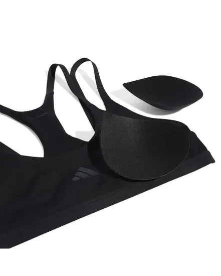 Brassière Femme OPT STRP LS BRA Noir