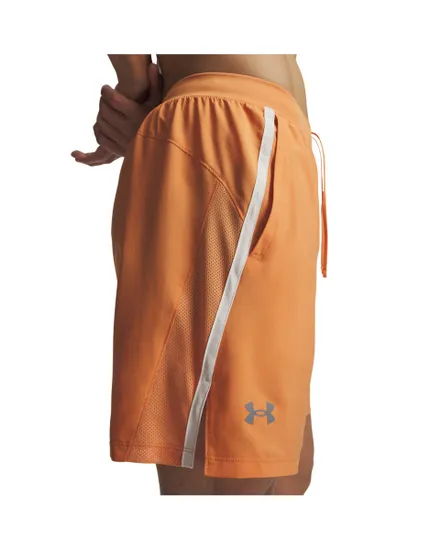 Short Homme UA LAUNCH 7 SHORTS Orange