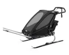 Remorque pour enfant 1 place CHARIOT SPORT Noir