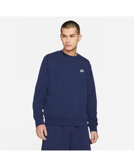 Sweat Homme M NSW CLUB CRW FT Bleu