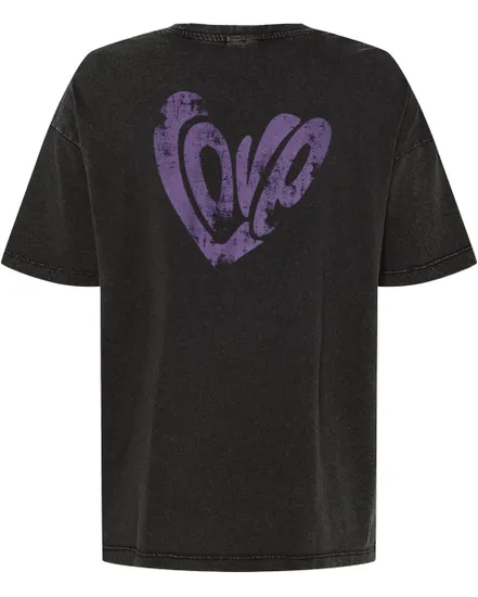 T-shirt Femme Pceloise Washed Print Tee