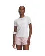 T-shirt Femme UA VANISH SS Blanc