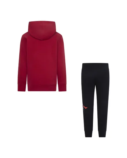 Ensemble sweat et pantalon Garçon JUMPMAN FLIGHT PO SET Rouge