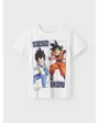 T-shirt Enfant NKMJES DRAGON NREG SS TOP BOX NOOS VDE Blanc