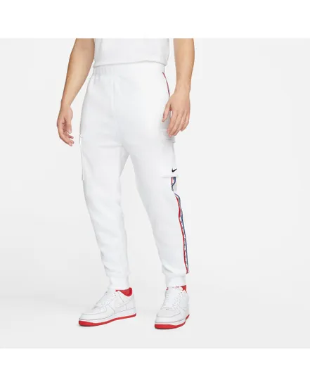 Bas jogging Nike Sportswear Repeat pour Homme - CZ7823-100 - Blanc