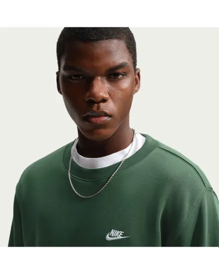 Sweat Homme M NK CLUB BB CREW Vert