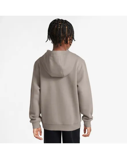 Sweat à capuche Garçon K NSW CLUB FLC HDY LBR Beige
